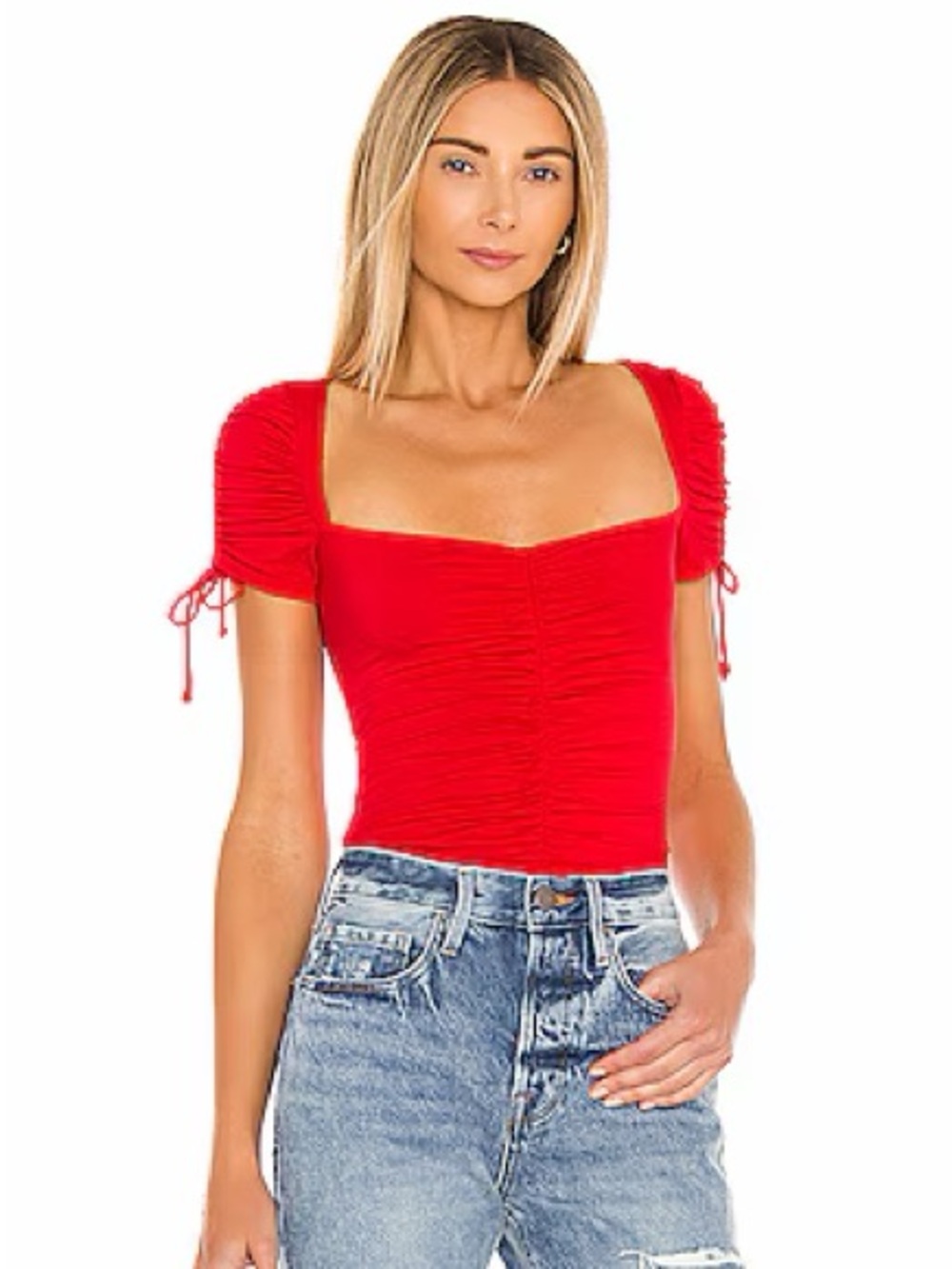 Lovers + Friends Women's Red Jupiter Bodysuit